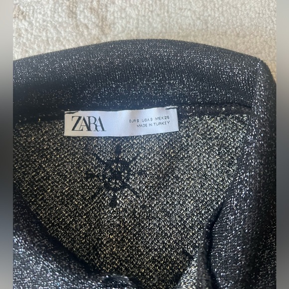 ZARA metallic polo shirt (Sz Sm) and Pant set (Sz M) - Picture 5 of 8